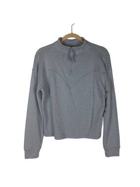 ✨3/$30 Z By Zella M Light Blue Half-Zip Pullover Sweater Athletic Athleisure Top